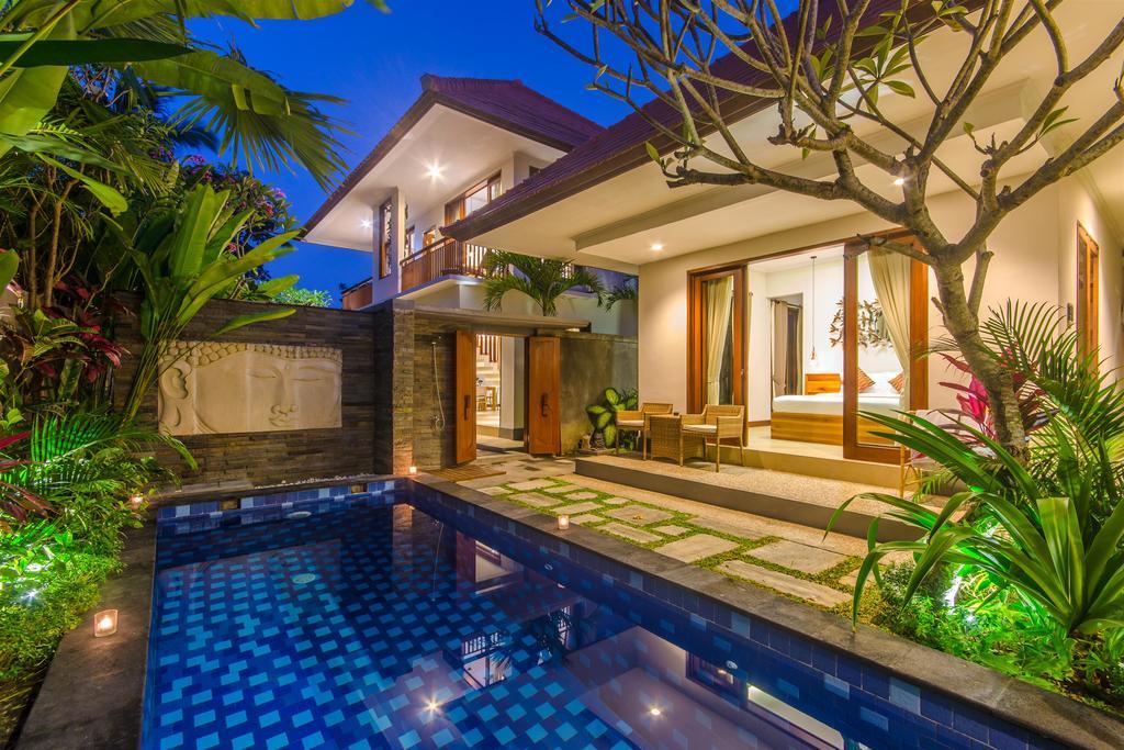 La-Meli Villas Ubud Szoba fotó